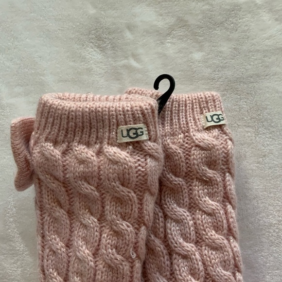 UGG LAILA BOW Ladies Fleece Lined Socks - Picture 7 of 8